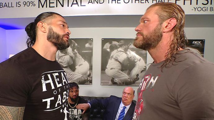 Edge and Roman Reigns will share the ring twice this week