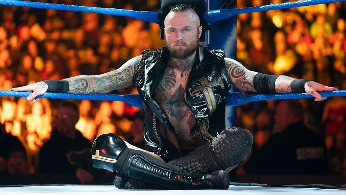 Aleister Black helped Shawn Michaels plan his match