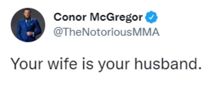 Conor McGregor roasts Dustin Poirier's wife Jolie