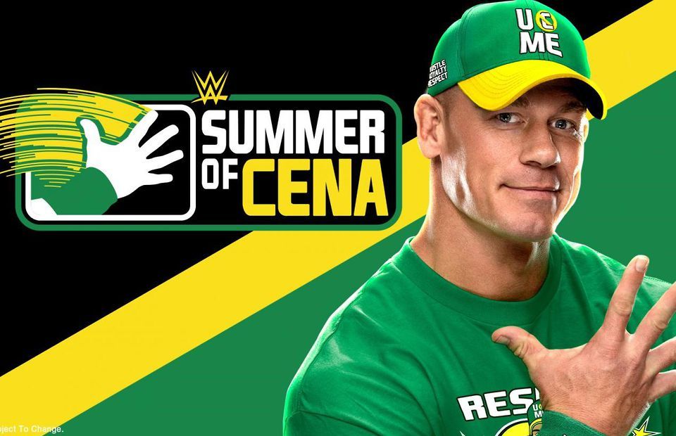 John Cena WWE announces 'Summer of Cena' schedule