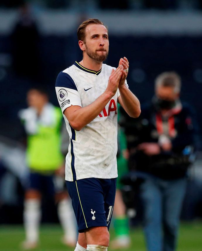  Harry Kane in action for Spurs