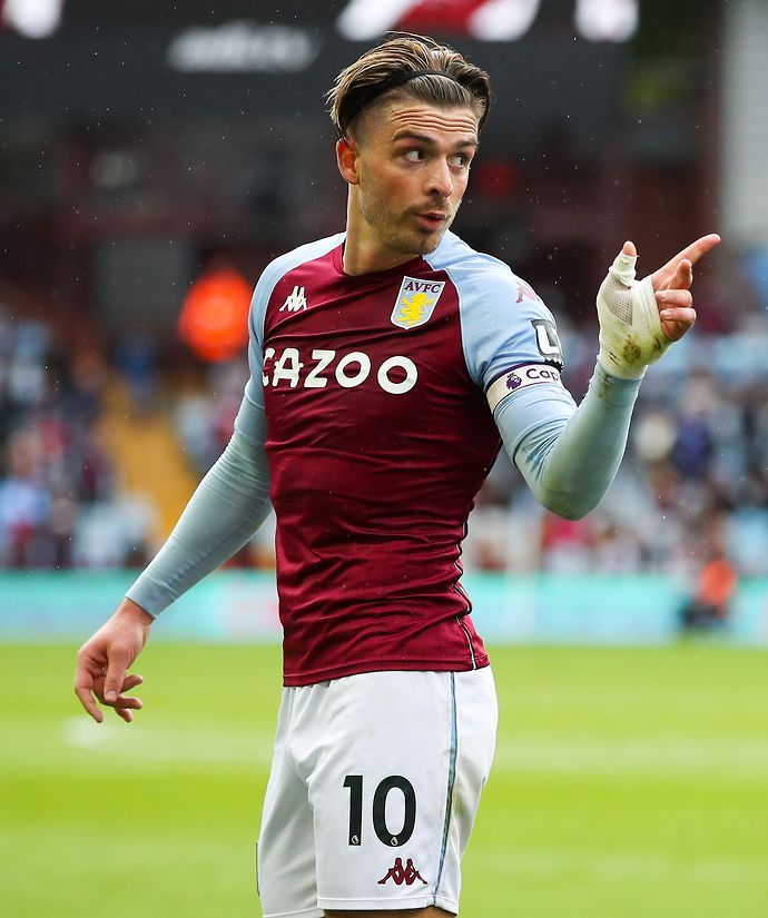 Grealish in action