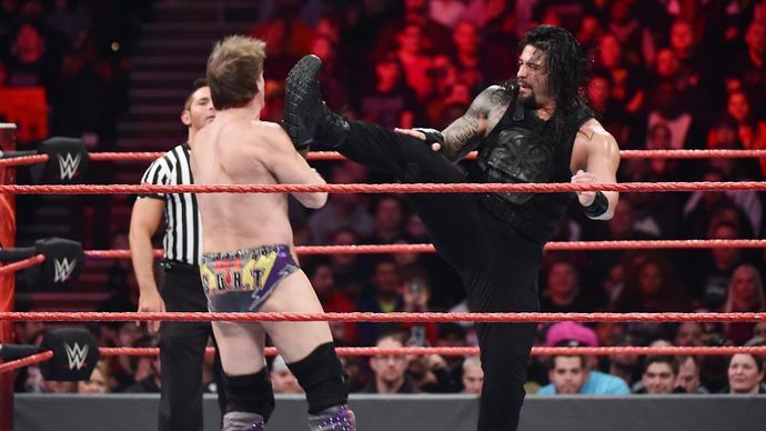 Roman Reigns and Chris Jericho worked together in WWE