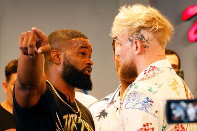 The UFC Welterweight is not confident that Tyron Woodley can beat Jake Paul