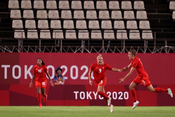 Canada women's football team at the Tokyo 2020 Olympic Games