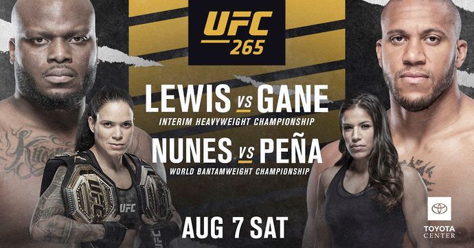 Amanda Nunes re-enters the octagon on August 7th