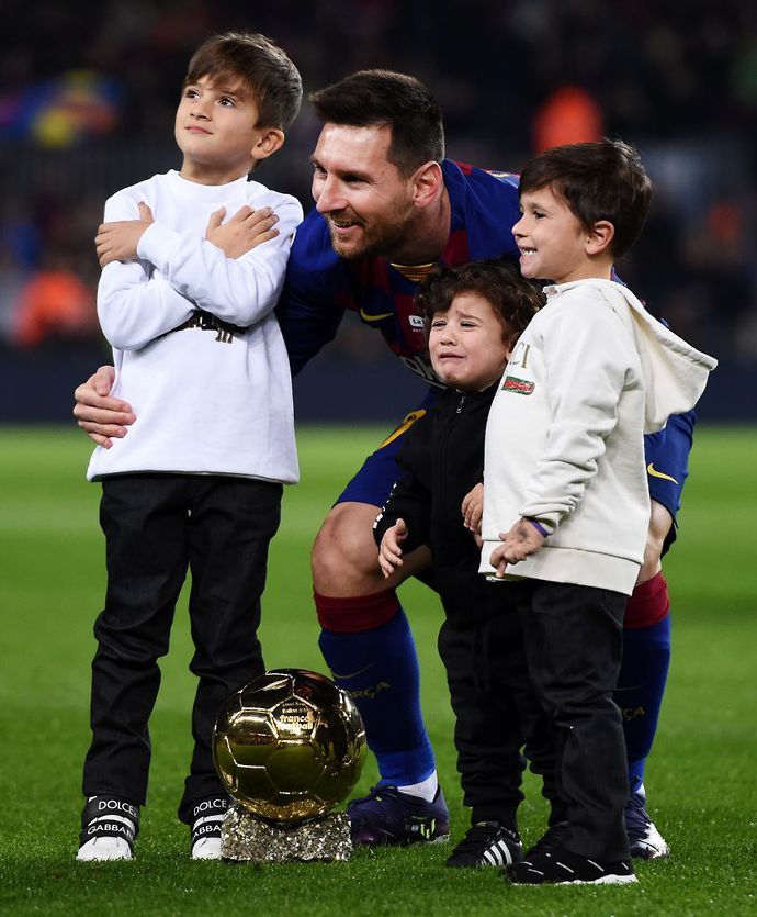 Mateo Messi: Lionel's son already looks like a baller as he shows off ...