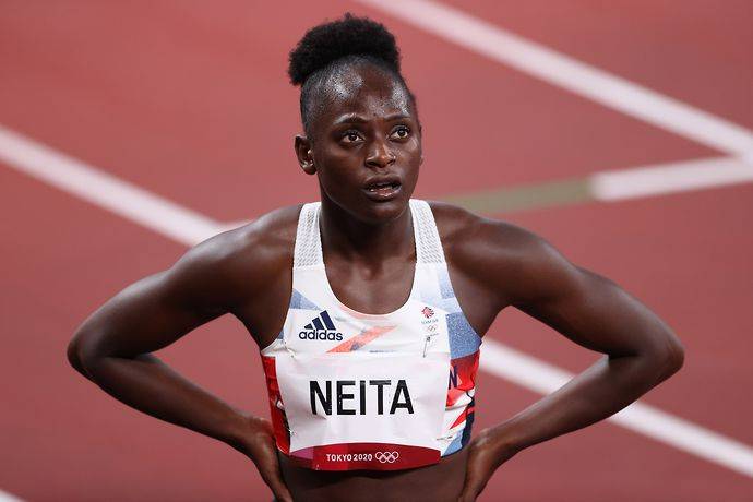 Tokyo Olympics: Daryll Neita has incredible reaction after reaching ...