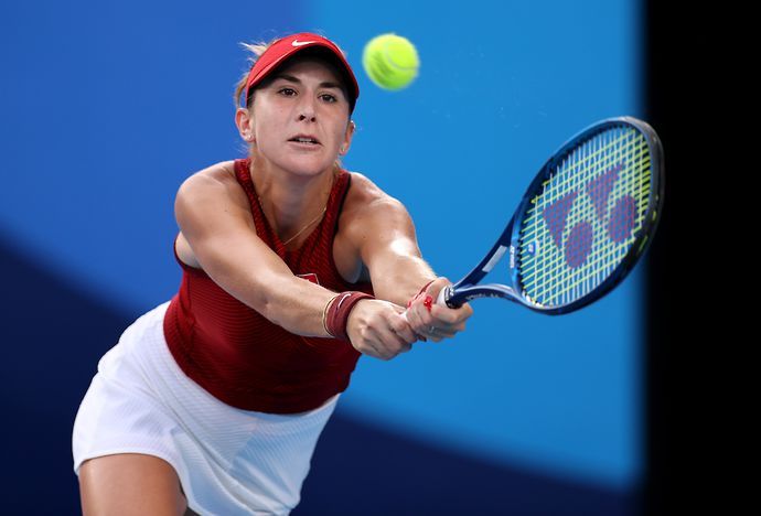 Belinda Bencic is contesting the women's tennis final at the Tokyo 2020 Olympic Games
