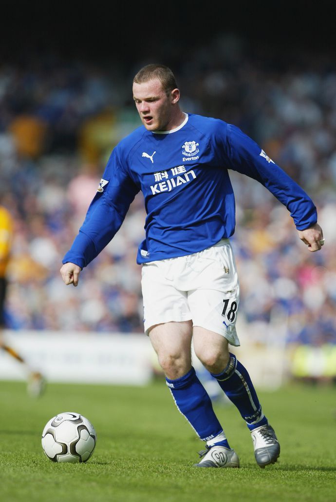 Rooney with Everton
