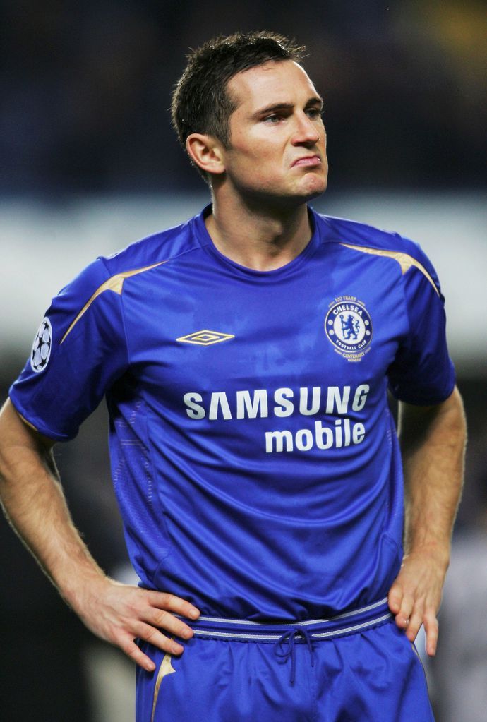 Lampard with Chelsea