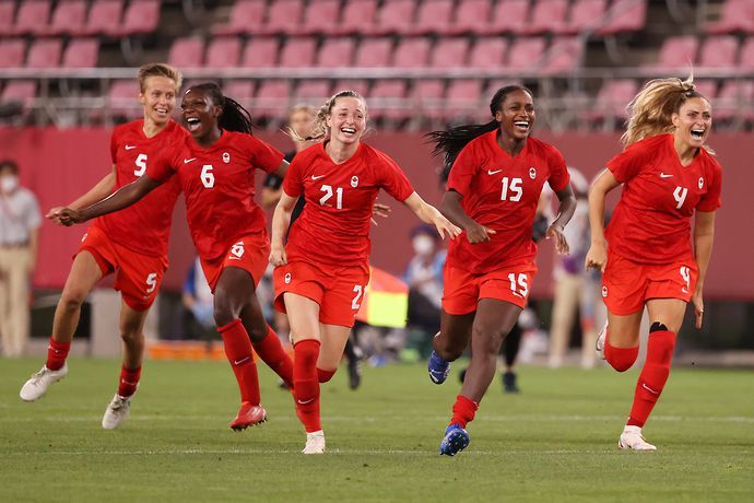 Canada are playing in the women's football final at the Tokyo 2020 Olympic Games