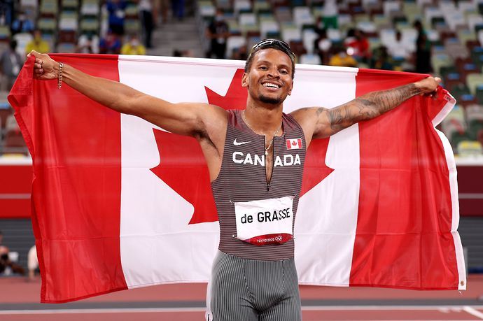 Tokyo Olympics: Andre De Grasse takes Usain Bolt's 200m title in ...