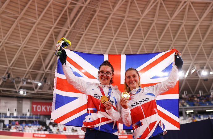 Laura Kenny and Katie Archibald won the women's madison at the Tokyo 2020 Olympic Games