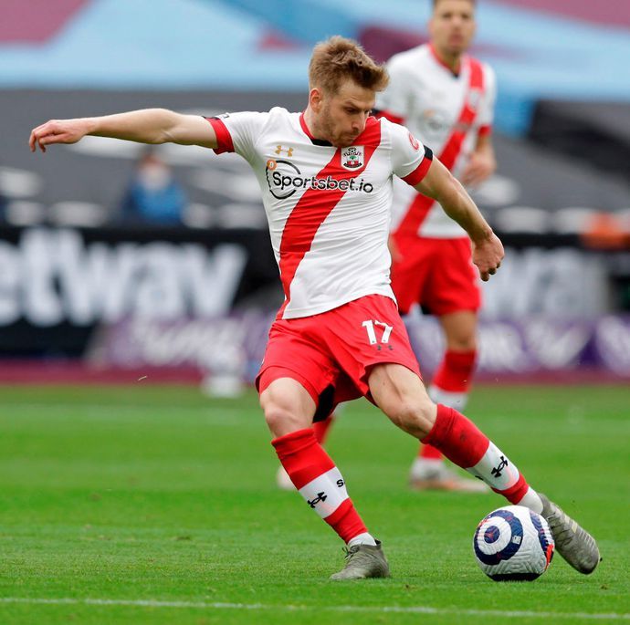 Stuart Armstrong in action for Southampton
