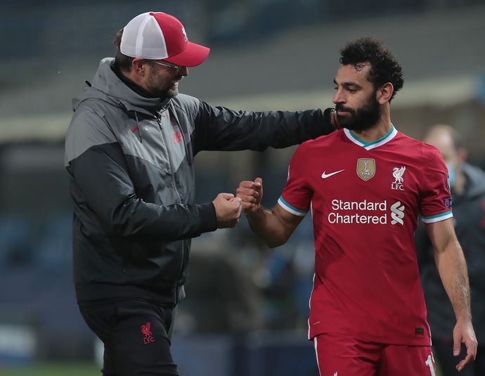 Liverpool boss Jurgen Klopp has praised Salah