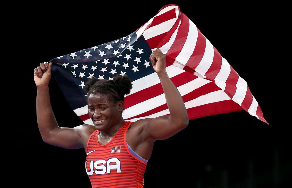 WWE SummerSlam: Olympic champion Tamyra Mensah-Stock given incredible ...