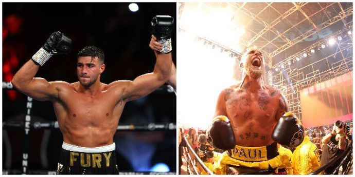 British boxing starlet Tommy Fury is targeting a future fight with Jake Paul if both men can get through their next bouts unscathed.