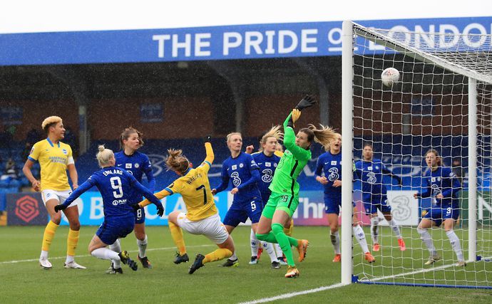Brighton defeated Chelsea in the Women's Super League last season