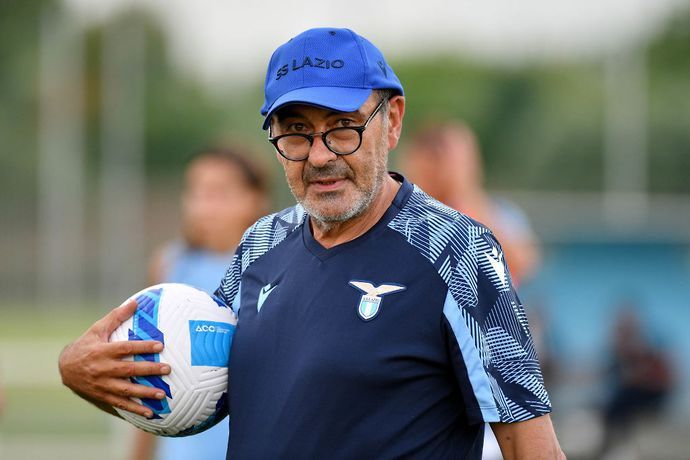 Lazio manager, Maurizio Sarri