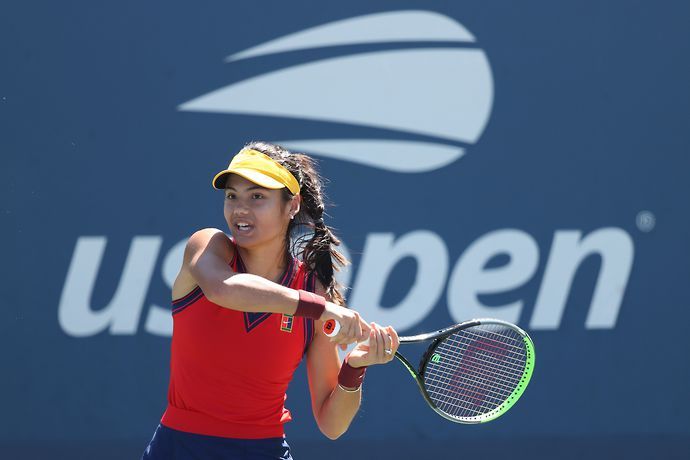 Emma Raducanu said she is feeling increasingly comfortable at the US Open