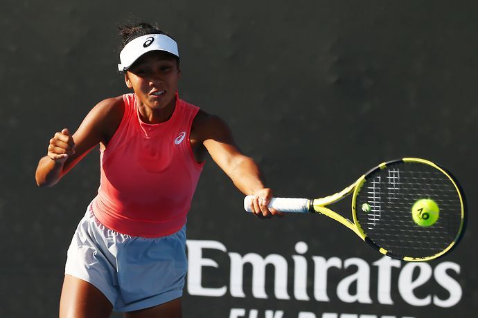 Leylah Fernandez made her Grand Slam debut at the Australian Open in 2020