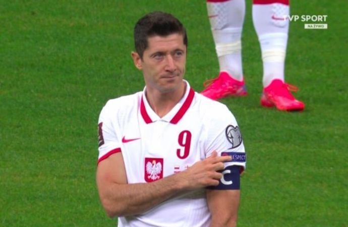 Lewandowski's gesture