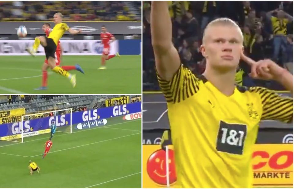 Erling Haaland: Borussia Dortmund Star Scored Insane Goal In 4-2 Win Vs ...