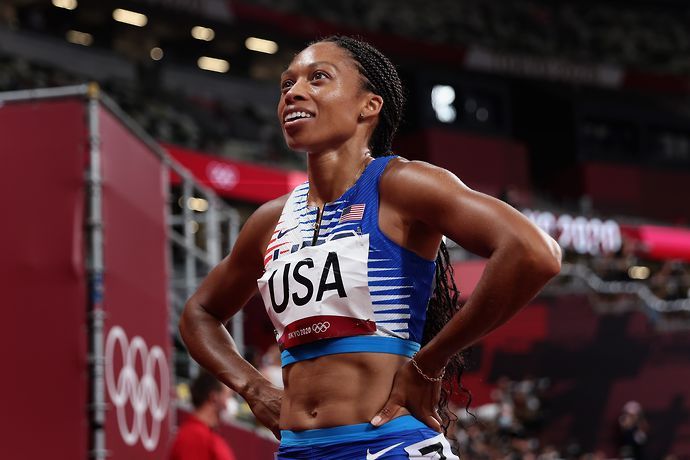 Allyson Felix was included on Time's 100 most influential people list