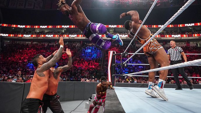 The Usos WWE Raw