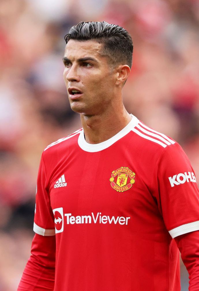 Cristiano Ronaldo in action for Man United