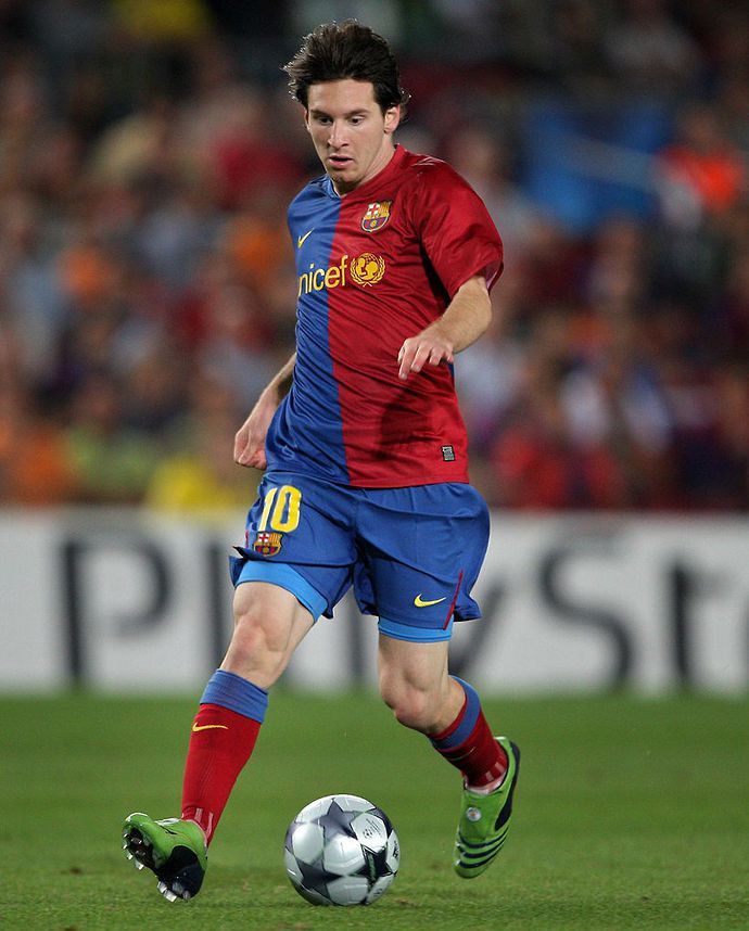 Messi in 2008