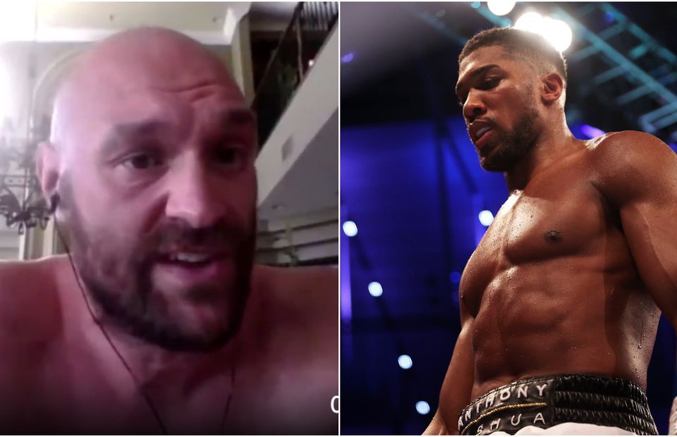 Tyson Fury Gives Classy Response When Asked About Anthony Joshua's Loss ...