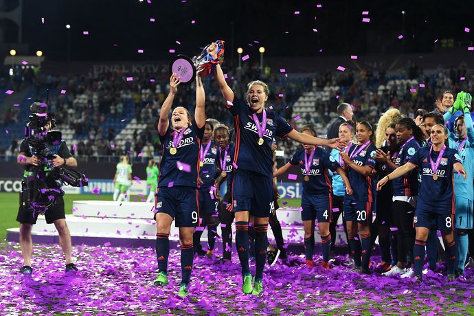 Ada Hegerberg has won the Women's Champions League with Lyon