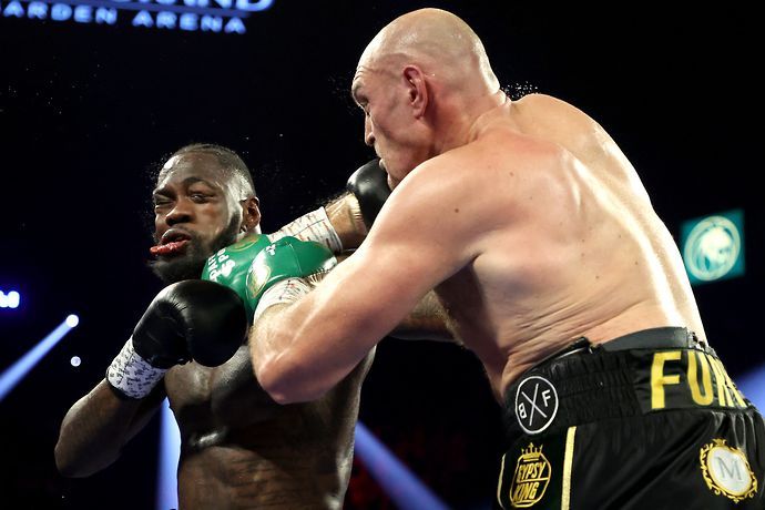Tyson Fury knocked out Deontay Wilder in February 2020