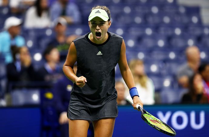 Anna Kalinskaya defeated Sloane Stephens in the first round of the 2019 US Open