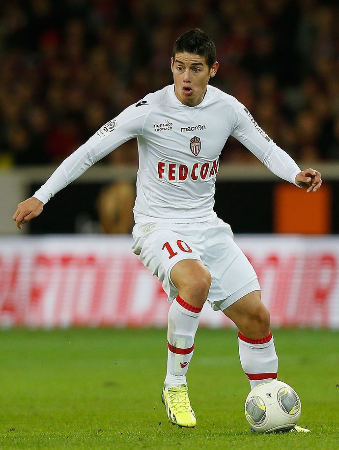 Rodriguez in action for Monaco