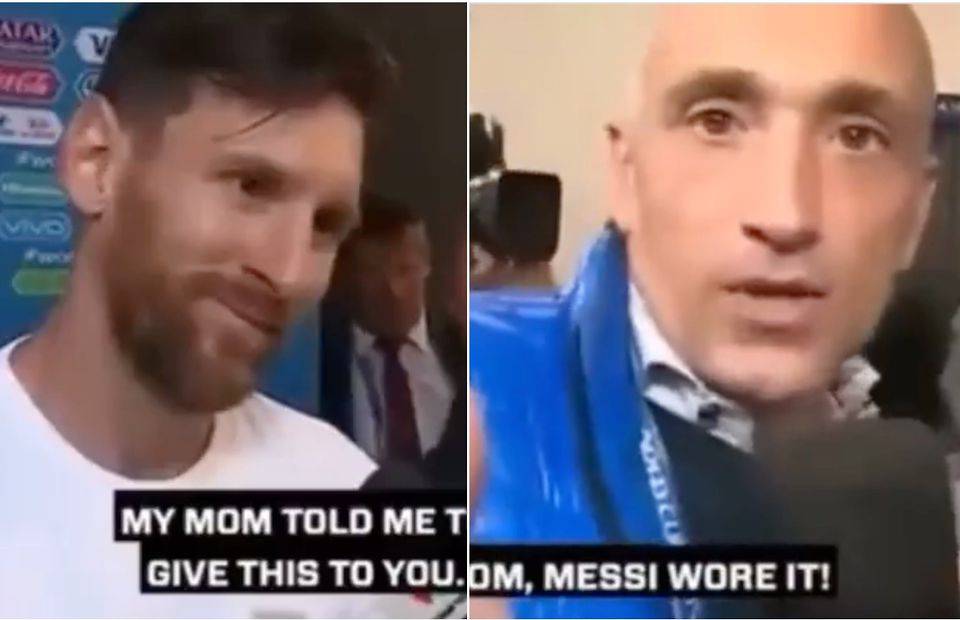 Lionel Messi: Beautiful moment Argentina legend shocked reporter with ...