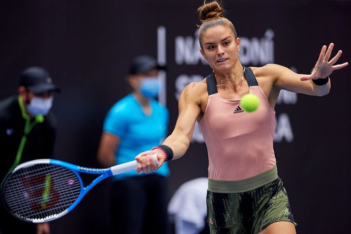 Maria Sakkari has reached two Grand Slam semi-finals