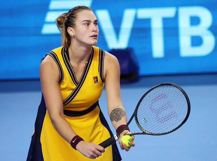 Aryna Sabalenka reached two Grand Slam semi-finals this year