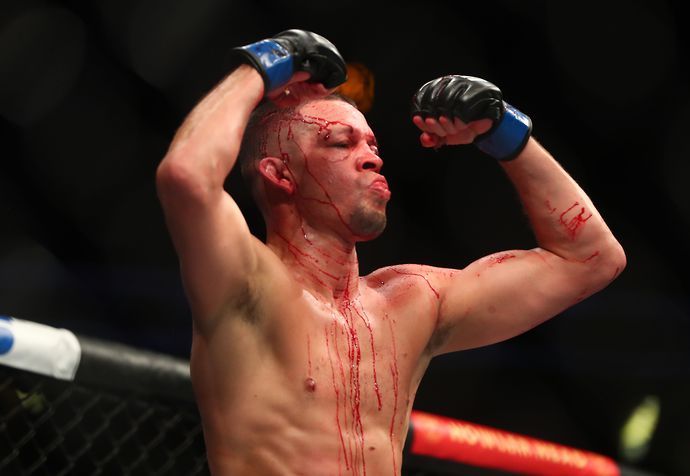 Nate Diaz has one fight remaining on his current deal