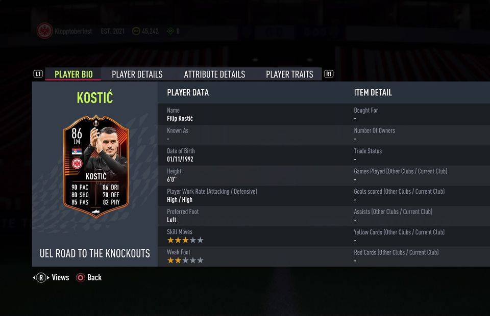 FIFA 22 RTTK: How To Complete Filip Kostić SBC on FUT