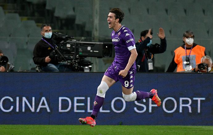 Dusan Vlahovic has been in fine form for Fiorentina recently