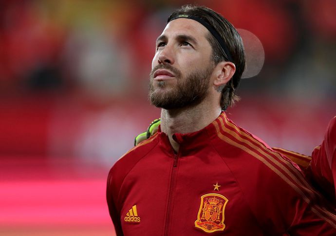 Ramos with Spain