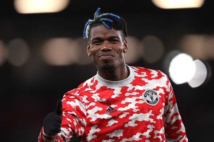Paul Pogba's Manchester United contract expires in June 2022
