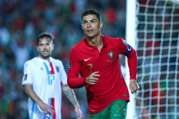 Ronaldo with Portugal