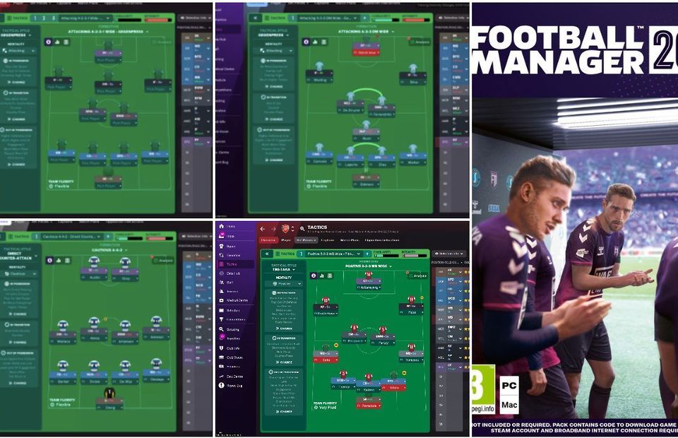 The best FM22 tactics