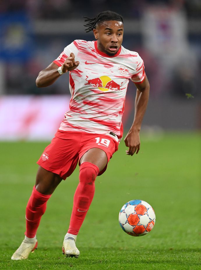 Christopher Nkunku is a frequent goalscorer from midfield for RB Leipzig