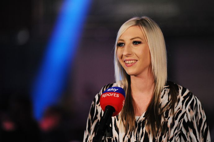 Fallon could earn a place on the 2022 PDC Tour if she wins at the Grand Slam of Darts this evening