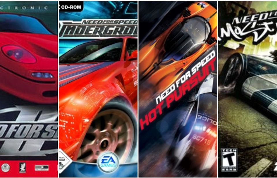 All Need For Speed games on PC, ranked